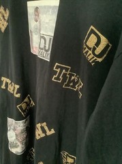 DJ MALIK – Black SHIRT W Photo & GOLD letters – TWL – Mens Size 4XL – FREE SHIP