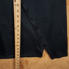 Bass Outdoor Shirt Mens XXL Black Long Sleeve Performance Pullover Crew Logo