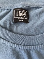 Mr. Lee Denim Stylists Blue T-Shirt Mens Large