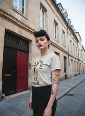 The Dirty Gringo WWII Bomber Nose art Pinup Retro Devil Unisex classic tee
