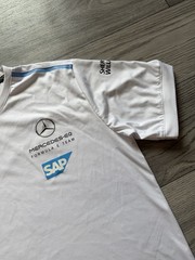 2022 MERCEDES-BENZ FORMULA E TEAM WHITE T-SHIRT OFFICIAL LICENSED PRODUCT Size M