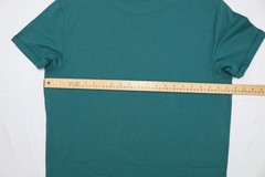 Kenneth Cole Men’s Crew Neck Short Sleeve Active Tee Pacific Green L Embroidery