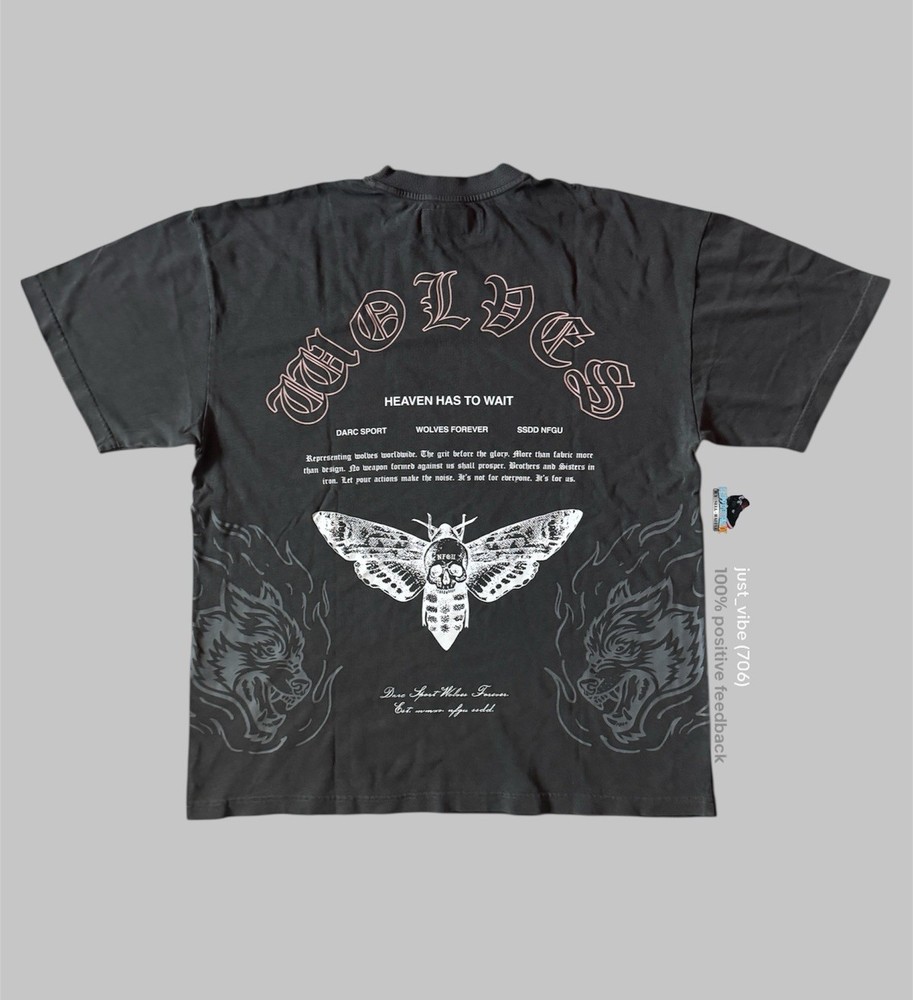 Darc Sport Moths End 1/500 Red Tag Collection Premium Tee Men’s Medium NWT