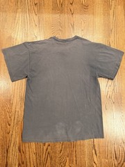 Vintage 90s Nike Air Jordan Flight School T Single Stitch Black Salesman 6 SZ XL