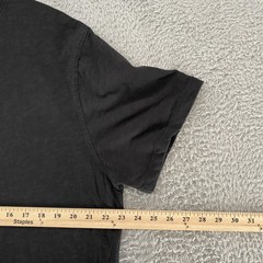 Quince Shirt Mens XL Black V-Neck 100% Organic Cotton Soft Solid Casual Tee