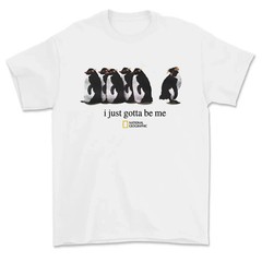 I Just Gotta Be Me National Geographic Penguin Shirt, Trending Shirt 25, Gifts S