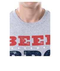 Way To Celebrate Men’s Gray Americana Graphic Beer BBQ United Muscle Tank Top