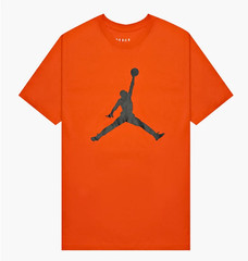 Nike Air Jordan Men’s T-Shirt Orange Size S-2XL Casual Top
