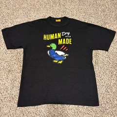 Human Made Season 29 Dry Alls Duck T-Shirt Black Size XL Pharrell Nigo Bape