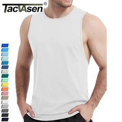 Men’s Tank Tops Sleeveless Cotton Shirts Gym Workout Bodybuilding Quick Drying T