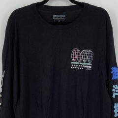 Florence Marine X Men’s Large Black Frontier Recover Tee Long Sleeve T-Shirt M19