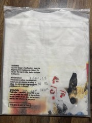 Mixed emotions tee shirt Black/White Size XL