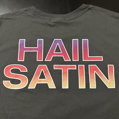 Foo Fighters Dee Gees Hail Satin T Shirt Adult Size Large Gray Double Sided