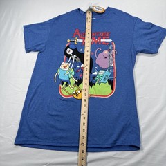 Adventure Time NWT Royal Heather Size M T-Shirt Shirt Cartoon Network