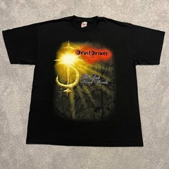 Remake 2007 DevilDriver The Last Kind Words Tour Band T Shirt TE8411