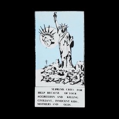 Supreme Liberty Tee Size Med Black FW24 Supreme New York New In Bag SS24