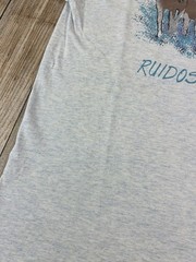 Vintage Cal Cru Ruidoso Downs Horse Racing T Shirt Size XL Single Stitch