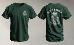 Rare Royal Hong Kong Defence Force British Army Heritage T-Shirt