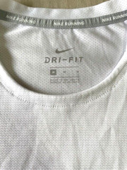 Nike Miler Dri-Fit ‘Never Not Running’ White Medium (M) T-Shirt
