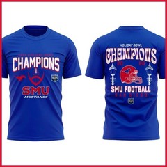 🎉FASTSHIP – SMU Football 2026 Holiday Bowl Champions 2 Sides Gift For Fans