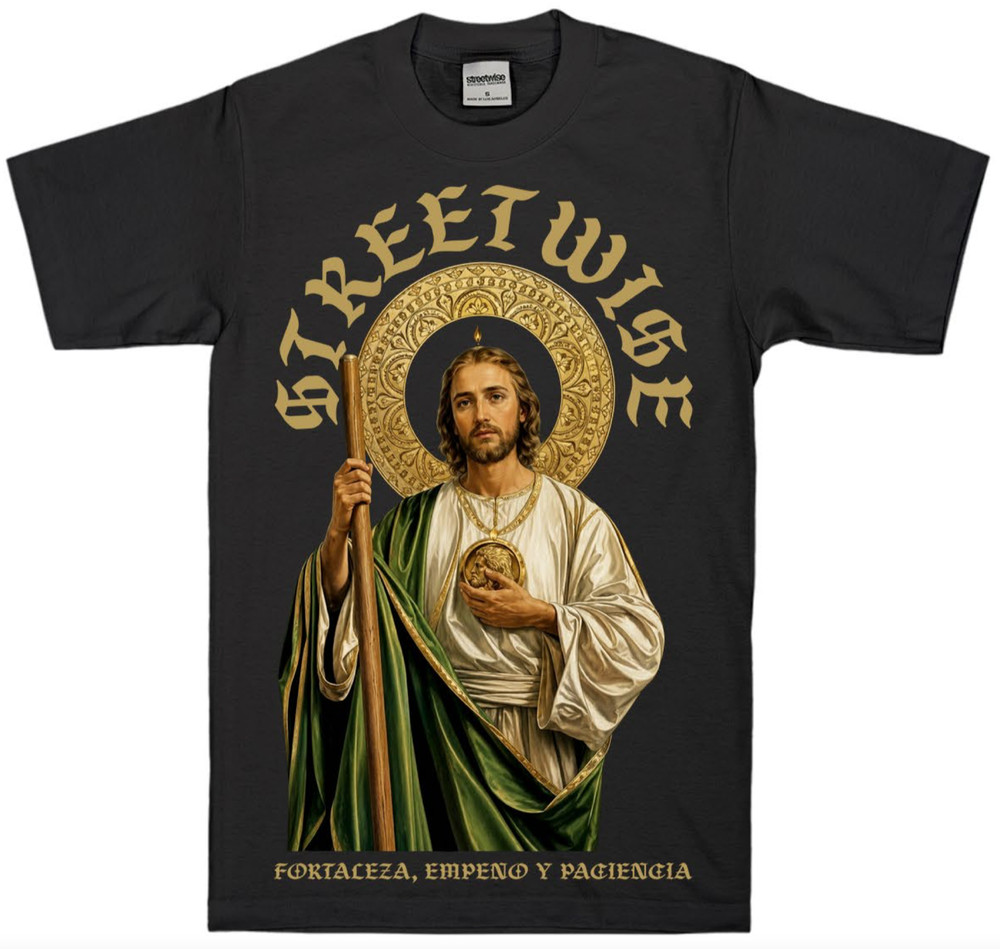 Streetwise JUDAS Graphic T-Shirt Black M-L-XL-2XL-3XL-4XL-5XL