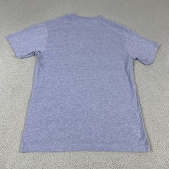 Orvis Shirt Mens Medium Blue Cotton USA Fishing Flag Short Sleeve Outdoor