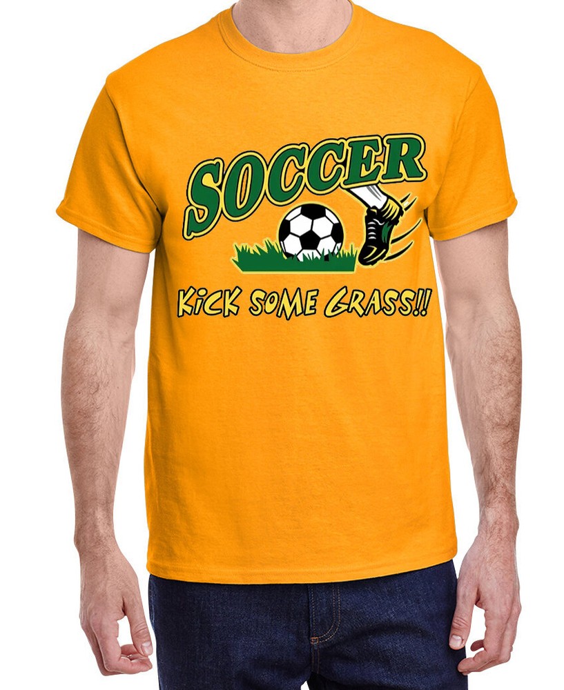 Funny Mens T-shirt Graphic Tee Clothing Apparel Soccer Gifts Gear Accessories