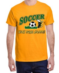 Funny Mens T-shirt Graphic Tee Clothing Apparel Soccer Gifts Gear Accessories