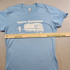 Merry Christmas RV Graphic T-Shirt XL American Apparel Holiday Movie Quote USA