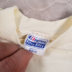 VTG 80s Hanes Flakey Jakes Food Shirt Sz Md Natural Color See Pics Single Stitch