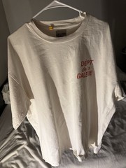 Gallery Dept. “Dept de la Galerie”Cream Tee XL