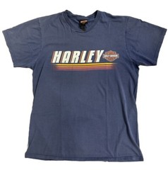 Harley-Davidson Large Chandler, Arizona T-Shirt Navy Blue Short Sleeve Tee