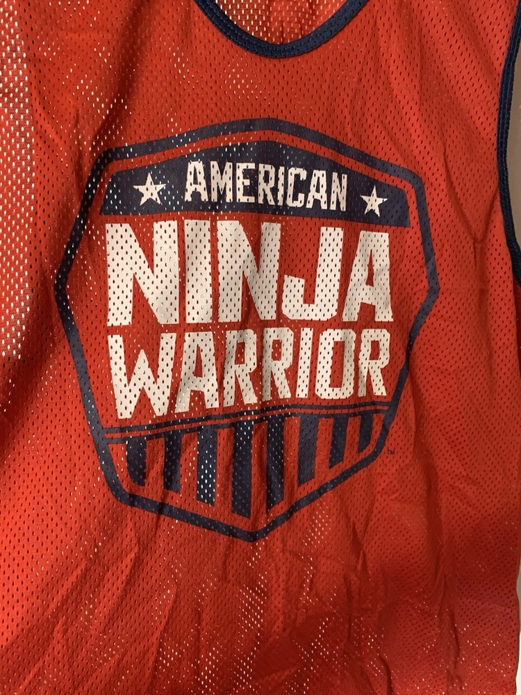 American Ninja Warrior tank top red size approx. M