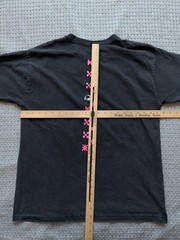 Taco Bell Shirt Mens Medium Black TBX Graphic Crew Made USA Fast Food Back Print