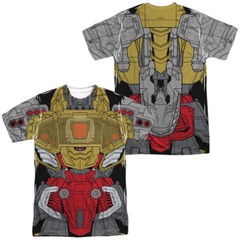 TRANSFORMERS GRIMLOCK COSTUME Licensed Adult Men’s Graphic Tee Shirt SM-3XL
