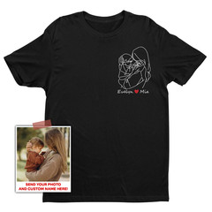 Custom Photo Mom & Kids Unisex T-shirt | Mother’s Day Gifts for Mom