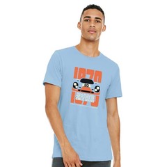 LeMans 1970 T-Shirt – Steve McQueen Tribute Tee with 917 Race Car Silhouette