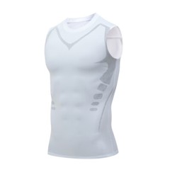 Men’s New Vitaboost Compression Shirt Version Ionic Shaping Sleeveless Vest