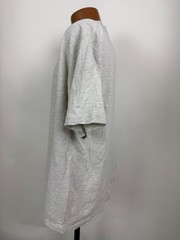 Vintage 90s Ribbed Henley Shirt Men XL Boxy Minimalist Casual Outdoors Midweight