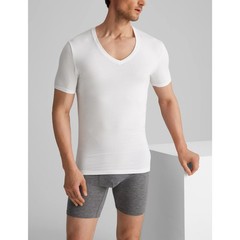 Tommy John Men’s XL White Second Skin Stay Tucked Deep V-Neck Undershirt C8-4
