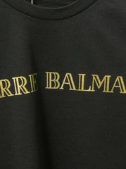 Pierre Balmain Mens Iconic Top Logoshirt Gold Logo Shirt Kurzarm T-Shirt 52 XL