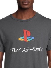 Brand New Japanese PlayStation Logo Men’s Graphic Tee Short Sleeves 3XL (54-56)