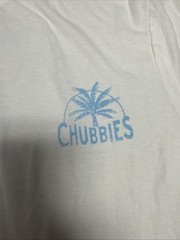 Men’s Chubbies The Weekend Has Arrived White T-Shirt Sz XL NWT