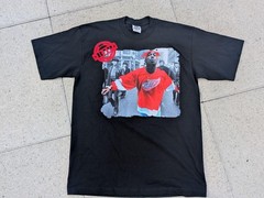 Pro Athletic Tupac Shirt Mens XL Black RIP Detroit Red Wings Hip Hop Graphic Tee
