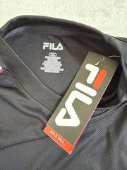 Fila T-shirt With Logo Tape Detailing On The Shoulders 1XL NWT
