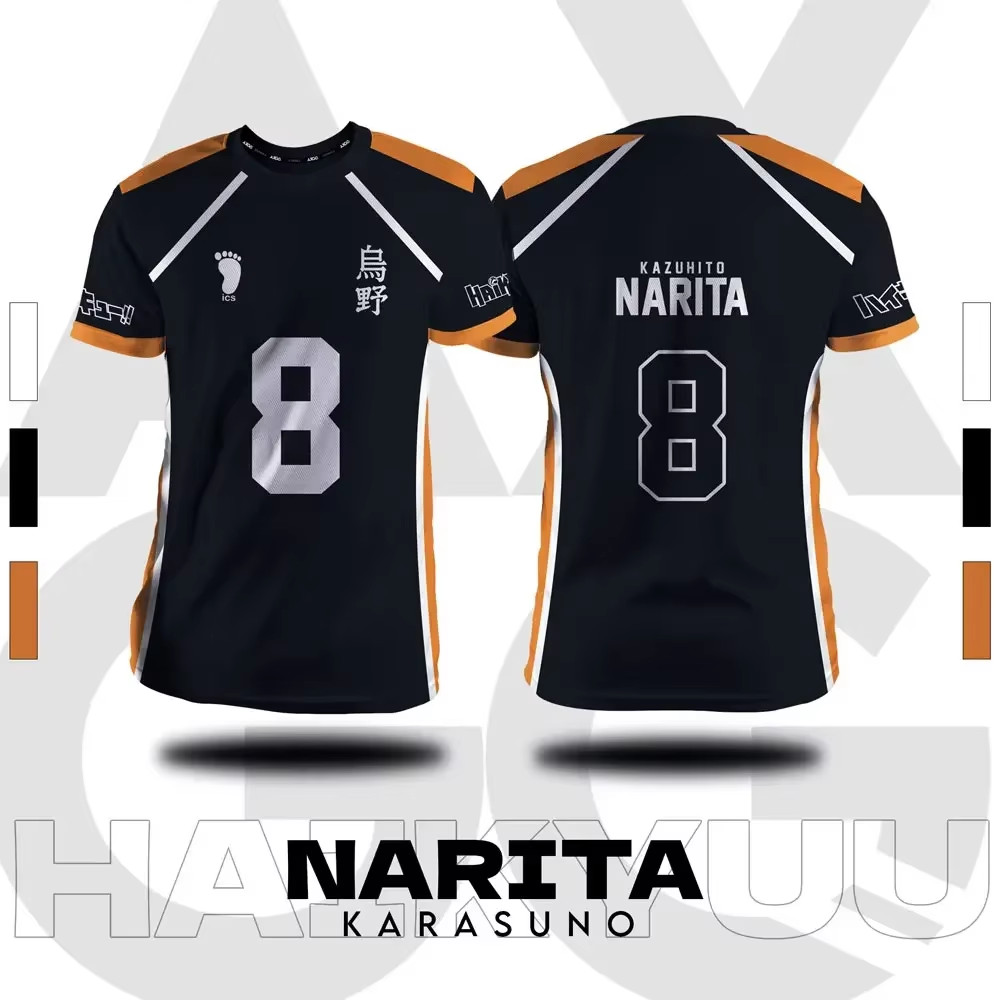 Haikyuu Team Fukurodani Hinata Volleyball Anime Cosplay Jersey Set