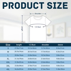 Digital Print Casual Cotton Round Neck Short Sleeve T-Shirts Unisex Loose Punk