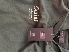 Saint Green Short Slive Hoody