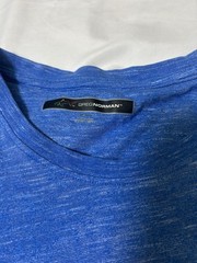 Greg Norman Men’s Short Sleeve T-Shirt Size Large Blue