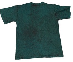 Vintage Southwestern Art T-Shirt Stone Acid Washed Green 90’s Adult Large